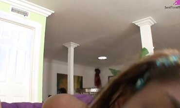 Jayden Hart And Remy hart Tagteam A White Dude And Fuck His Big Cock
