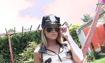 Cathy Cambell Wears Her High Heels And Glasses While Getting Fucked