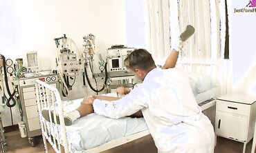 Melanie Memphis Lets The Doctor Stick His Dick Up Her Ass