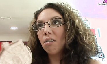 Kiki Daire Cums On His Cock And Lets Him Poke Around Until He Pops Off