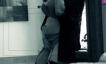 Raylene Is A Busty Latina In Lingerie Who Gets Laid And Sprayed With Cum