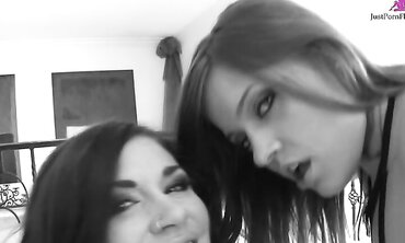 Andy San Dimas Gets Her Asshole Creamed Then  Ashlynn Leigh Licks Up The Cum