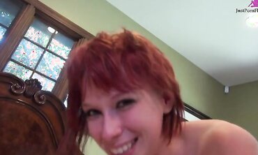 Hot Red Head Zoey Nixon Sucking And Fucking