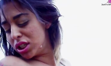 Penelope Stone Sticks Out Her Tongue After Getting Facial