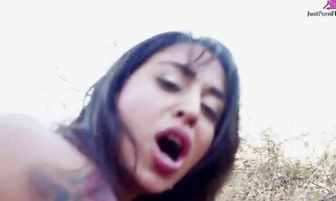 Penelope Stone Sticks Out Her Tongue After Getting Facial