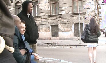 Mira Cuckold Gets Four Servings Of Big Black Cock Chocolate In Gangbang