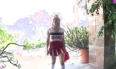 Busty 18 Year Old Aurora Monroe Gets Cheerleader Pussy Banged.