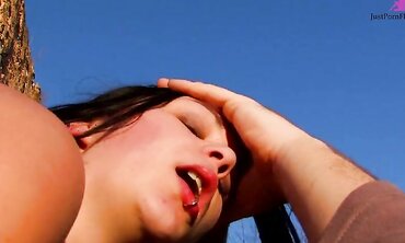 Outdoors, Natural Tits, Gaping, 18+, One on One, Tattooes/Piercings, Fresh Faces, Threesome, Shaved Pussy, Facial Cumshot