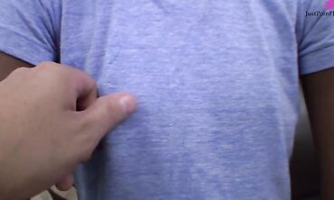 Taylor Rubs Her Black Pussy Then Sucks Cock For The Facial Cumshot