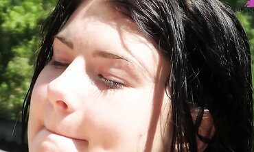 18+, Lesbian, One on One, Fingering, Small Boobs, Outdoors, Natural Tits, Shaved Pussy, Big Boobs, Masturbation, Sex Toy, Ass Eating