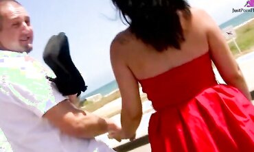Facial Cumshot, Shaved Pussy, Outdoors, Fresh Faces, One on One, Natural Tits