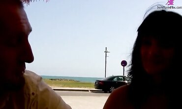 Facial Cumshot, Shaved Pussy, Outdoors, Fresh Faces, One on One, Natural Tits