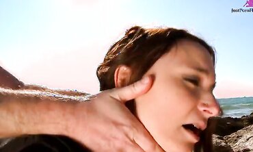 Shaved Pussy, 18+, Fresh Faces, Outdoors, Natural Tits, Facial Cumshot, One on One