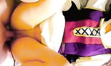 POV: Unexperienced Latina Cosplay Girl Gets Fucked