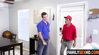 Taboo Stepdaughter and Dad in a Wild Four-Way Election Party