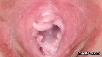 Czech Teen Gapes Her Hairless Twat In A Strange Close-Up
