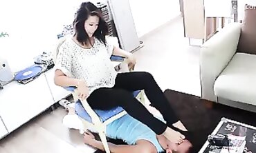 Asian Sisters' Toes Adore