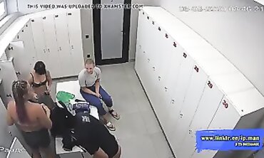 Russian Amateur POV: Locker Room Apartment #1