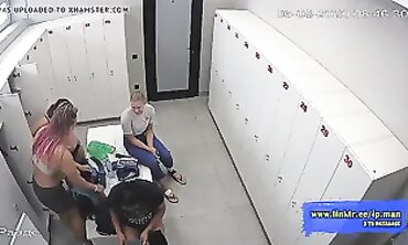 Russian Amateur POV: Locker Room Apartment #1
