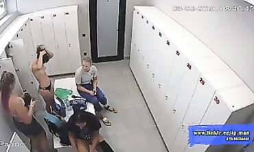 Russian Amateur POV: Locker Room Apartment #1