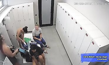 Russian Amateur POV: Locker Room Apartment #1