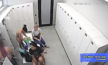 Russian Amateur POV: Locker Room Apartment #1