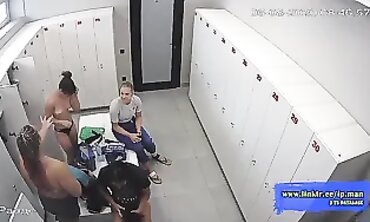 Russian Amateur POV: Locker Room Apartment #1