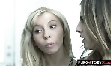 Kenzie Reeves & Kristen Scott Caught in a Threesome with Charles Dera