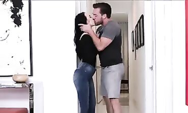 Step-Sister's Hot Body Gets A Rough Workout From Her Older Brother