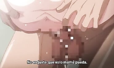Anime clueless Español Parte 2: Mom Threesome