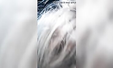 Italian Amateur Blonde in Lingerie Gets Sucked Near Cemetery