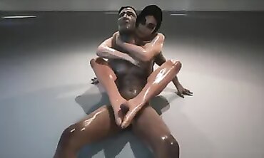 Love and Step Sister Threesome: Squirting and Cum Drinking