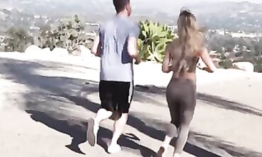 Cherie Deville Gets a Workout in the Gym