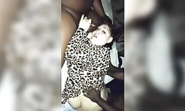BBW Scum Fiancee Gets Anal Gangbang from Black Crew