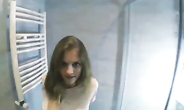 Teenage Virgin's Secret Diary - Steamy Shower Scene with Hot Water & Soap