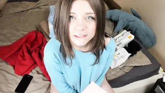Lovely Amateur Blowjob and Solo Play Session Part 3