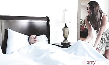 Rachel Rivers: Busty Brunette Stepsister Takes a Big Load