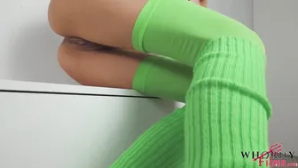 Evilyn Jezebel's Messy First Anal with Meaty Tits