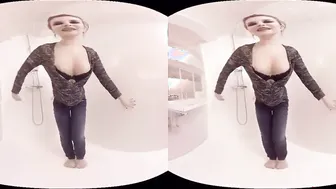 Virtual Reality Experience: Romantic Couple Showering & Sex in Virtual BATHROOM