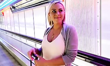 Caught German MILF Lilli Vanilli Gets Rough Airport Sex