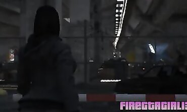 GTA 5 Homeless Brunette Trades Sex for Food