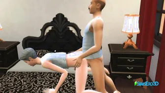 Sims 4: Stepdad and Son-in-Law Dominate Granny