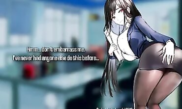 Asian Babe Gives Her Ass to her Hot MILF Employer in an Office Setting