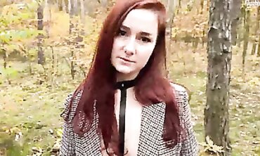 Exhibitionist MILF KleoModel Has Public Sex With Stranger In Park