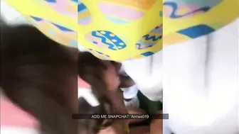 Wild Party Orgy: Four Girls Fuck a Bunny Mascot