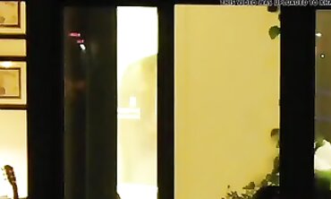 Mega Drone Sprays College Hottie in the Shower