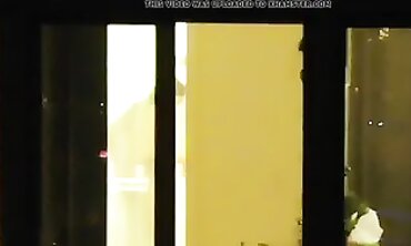 Mega Drone Sprays College Hottie in the Shower