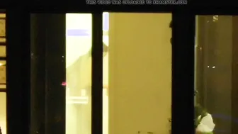 Mega Drone Sprays College Hottie in the Shower