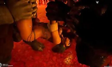Goddess Indra X Grok X Gulhragg: Wild Minotaur & Rhino Threesome