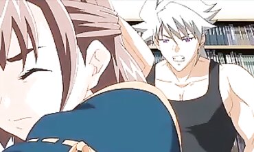 Petite Anime Girls Get Gangbanged by a Huge Dildo
